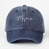 New Printed Heart-shaped Letters "mama" Are Fashionable and Versatile Baseball Caps That Are Suitable for Daily Outdoor Casual W