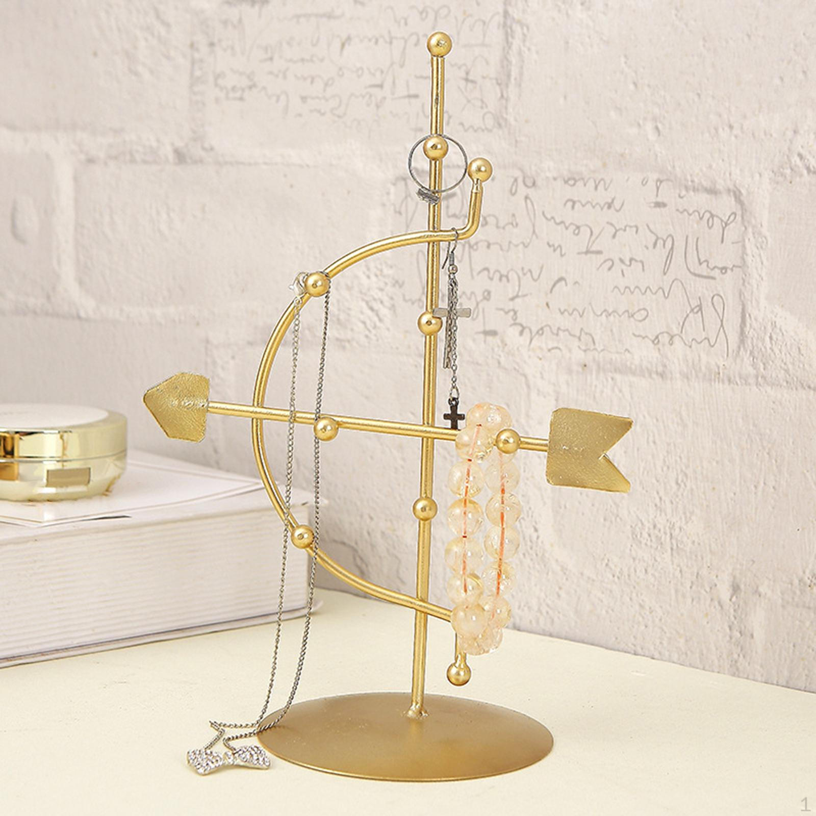 

Jewelry Display Stand Table Ornament Hanging Rack for Women Girls
