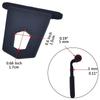 10pcs Outdoor RV Awning Hangers RV Awning Hooks S Shaped Hook Kit Camping Motorhome Tent Rail Hooks Campervan
