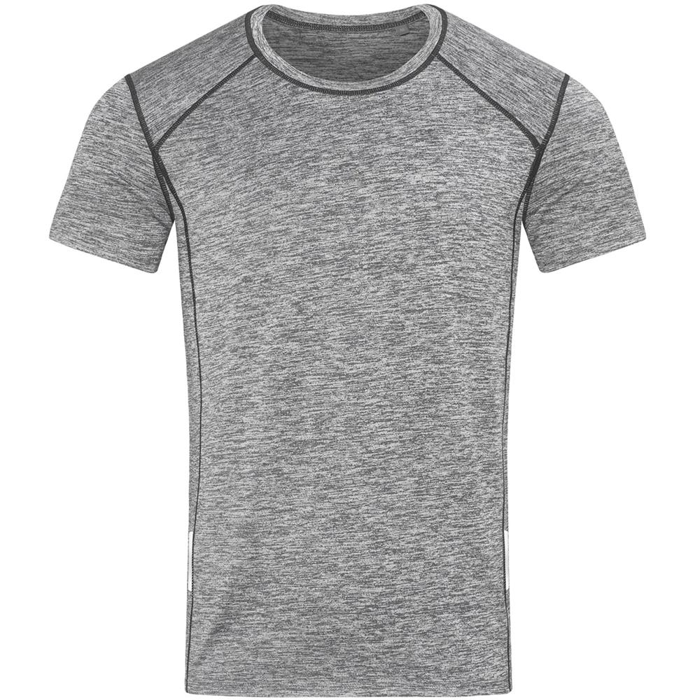 Stedman Mens Sports Recycled Reflective T-Shirt