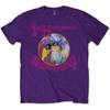 Men's Jimi Hendrix Are You Experienced? Slim Fit T-shirt Large Purple