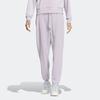 Adidas Originals Solid Logo Embroidered Drawstring Casual Sports Pants Women Pants Light-Purple HY7271