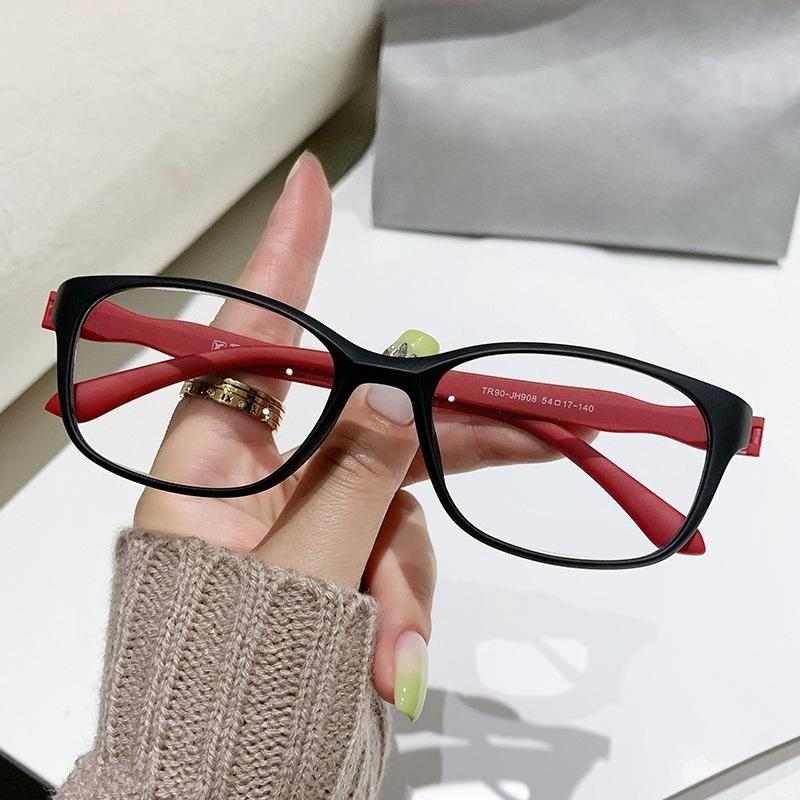 Retro Presbyopia Square Reading Glasses Fashionable Reading Glasses For Middle-Aged And Elderly People