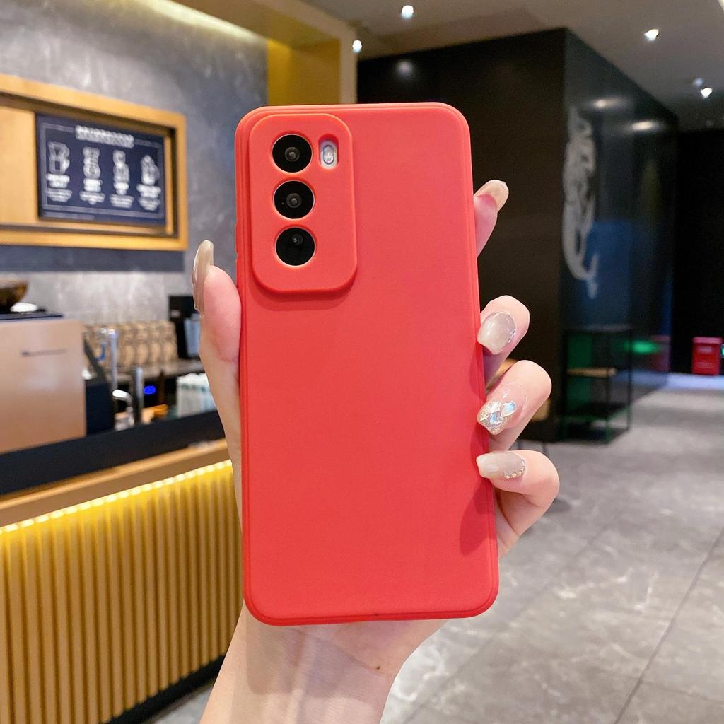 Fashion Pure Color Silicone Skin-friendly Slim Phone Case for OPPO A6 Pro A6X A5Pro A3X A3 Pro Realme 15X 14 Pro Plus Back Cover