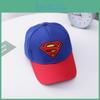 Batman Superman Kids Baseball Cap With Breathable Cotton And Short Brim