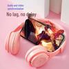 Y08 Over-Ear Bluetooth Headphones, Macaron Folding Design