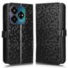For ZTE Nubia V60 Design Wallet Case Dot Pattern Imprint PU Leather Phone Cover