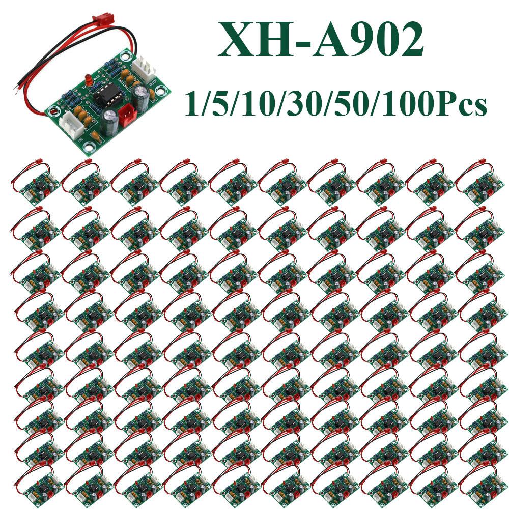 1~100Pcs XH-A902 NE5532 Audio Preamp Board 5X Gain Wide Voltage Op Amp Tone Control Preamplifier Module For Audio Equipment