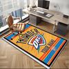 Custom Name Rug Oklahoma Sports Team Area Rug Suitable for Indoor And Outdoor,Carpets for Homes, Offices,Living Rooms,Home Decor,Christmas Gift