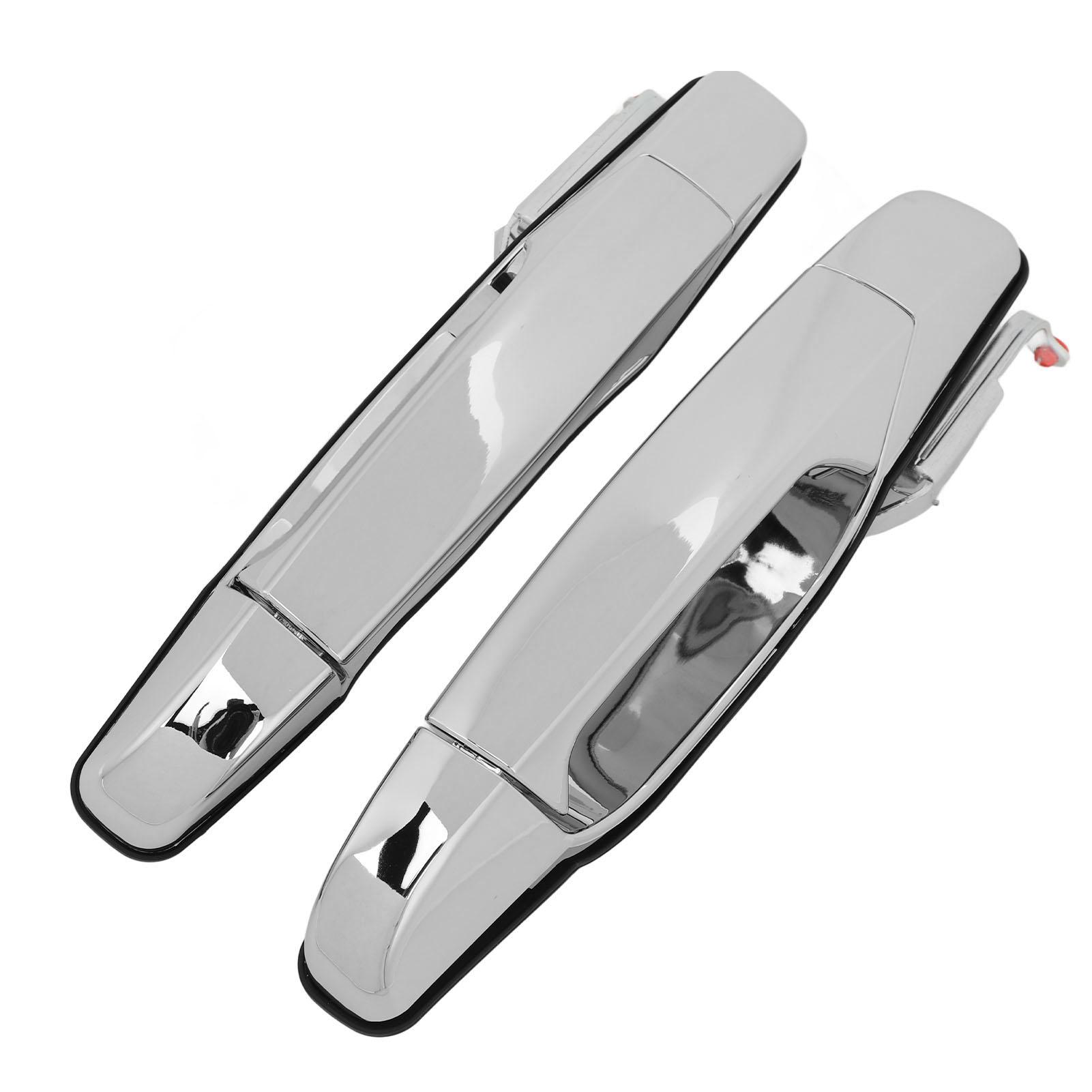 

2 шт. Внешняя хромированная дверная ручка АБС-пластик Автомобильная наружная дверная ручка для 1500 20072013 Задний