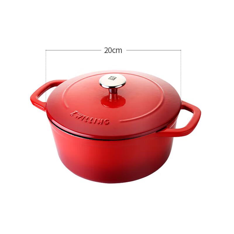Zwilling 20cm Enamel Cast Iron Stew Pot