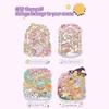 6Pcs 3D Landscape Sticker Book DIY 3D Pocket Cabin Scene Stickers  Children Gift