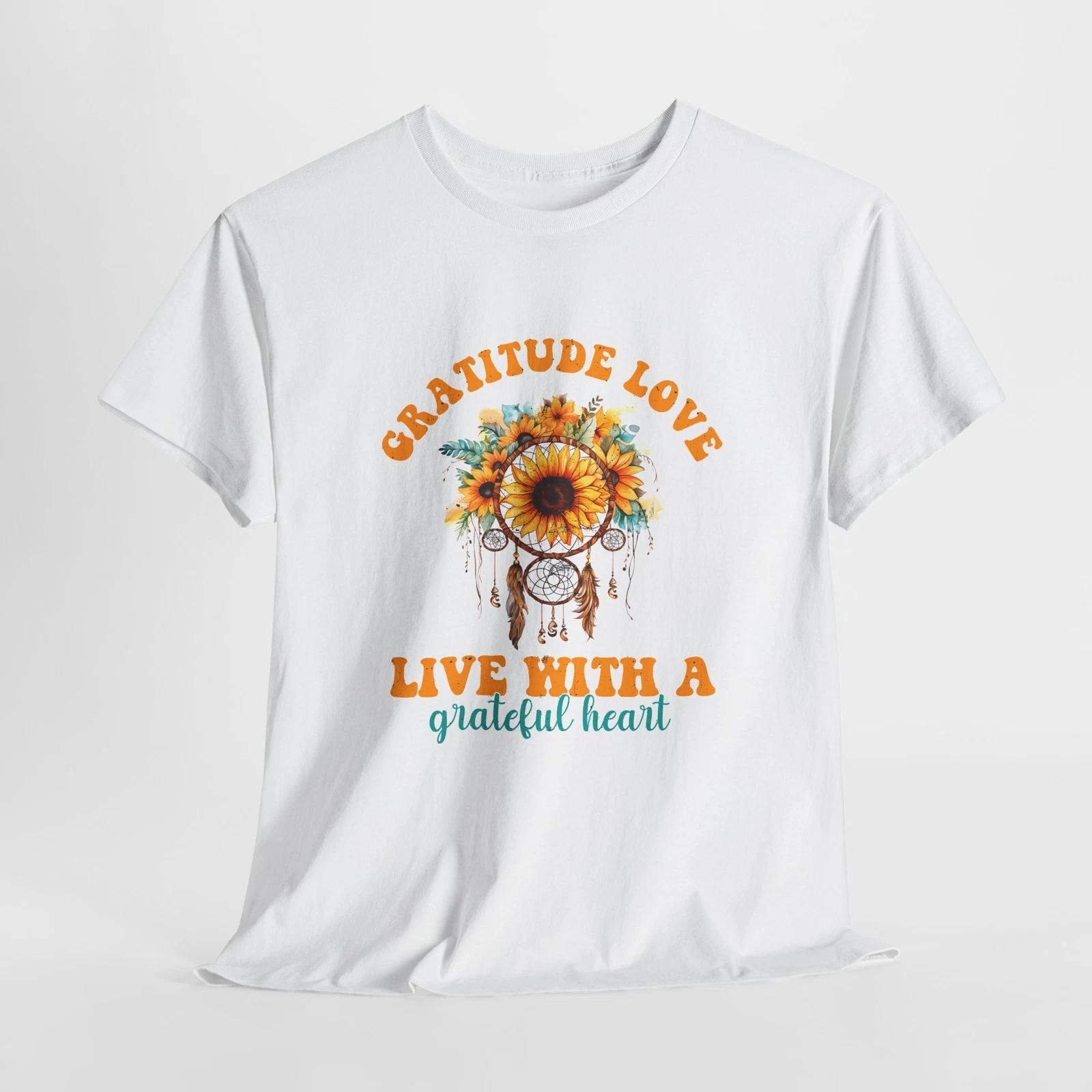 

Love & Compassion T-Shirt | Peaceful Mind Hippie Tee | Spiritual Shirt Retro S