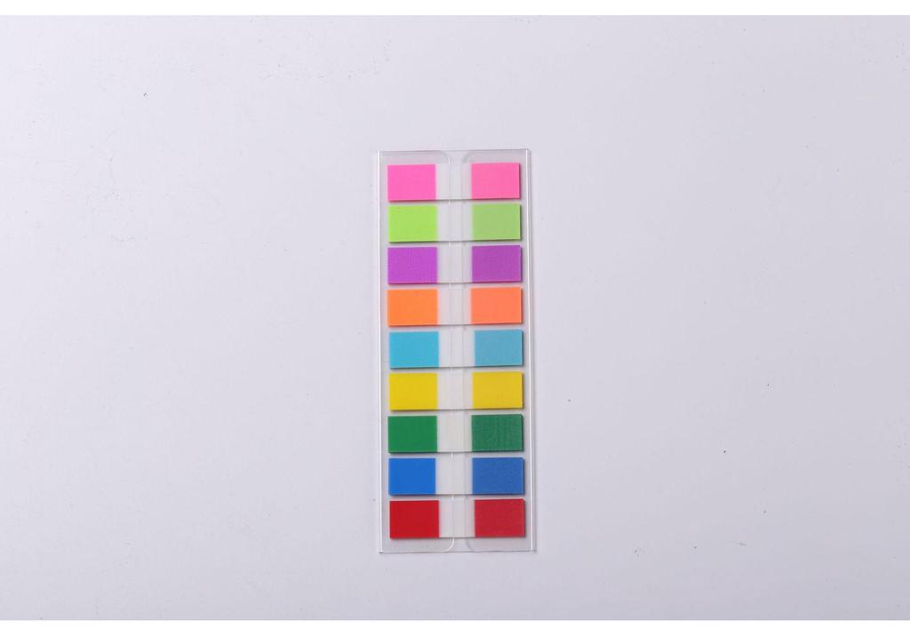 Colorful Quick-Drying Double-Sided Writable Memo Pad Sticky Notes