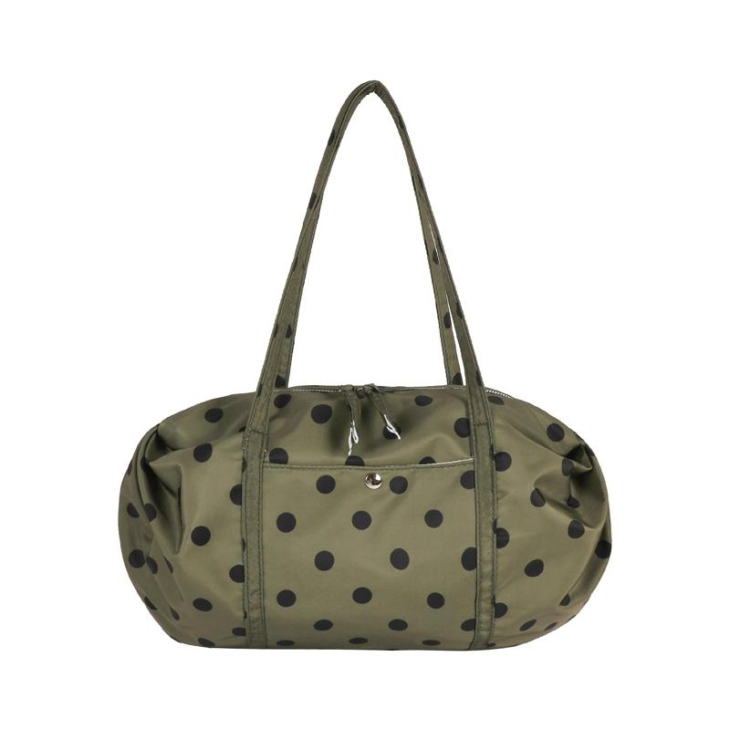 Polyester Dots Large Capacity Casual Tote Autumn/winter New Travel 2026 Fashi Bags for Women Portable Commuting Shoulder Bag