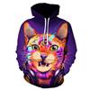 2023 Nuovo Amore Caccia al Cinghiale Stampa 3D Felpa con Cappuccio Oversize da Uomo Animali Unisex Street Casual Abbigliamento Sportivo