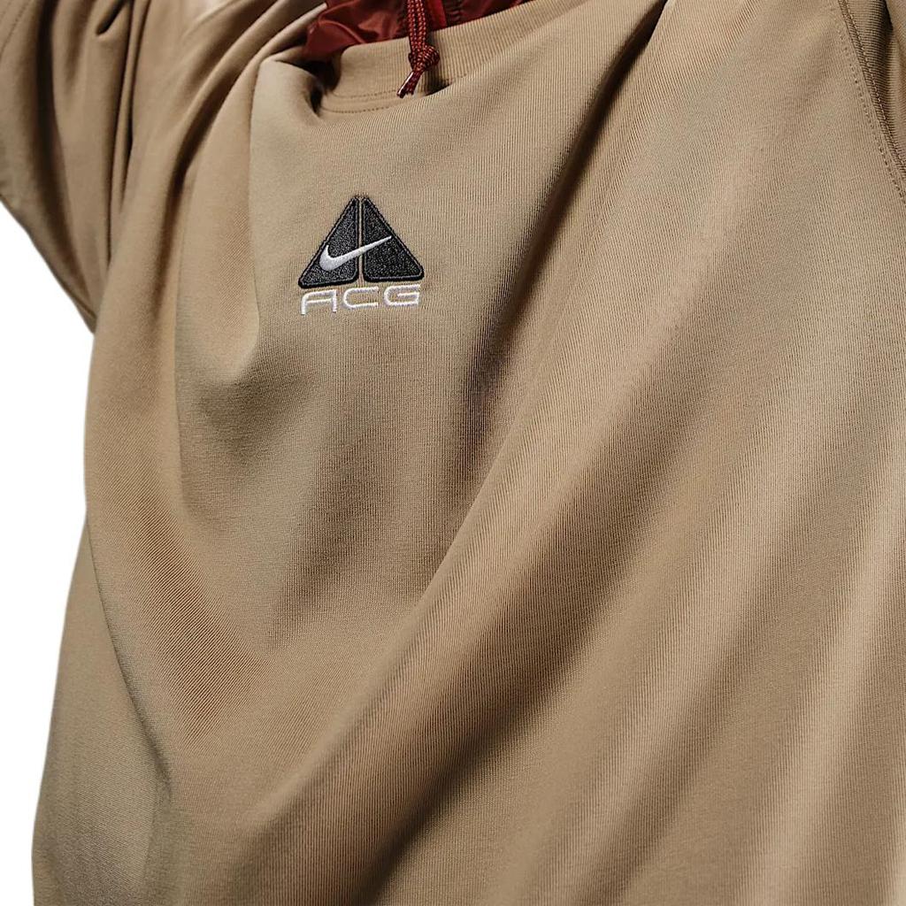 Nike ACG Bequem Weich Beliebt Vielseitig Kurzarm T-Shirt Herren Oberteile Khaki DQ1816-297