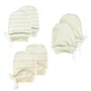 MOMSMENU Adjustable Baby Mittens for Made of Organic Cotton with Long Straps for Easy Protects Against for Newborns To 12 Months Newborns, Wear,