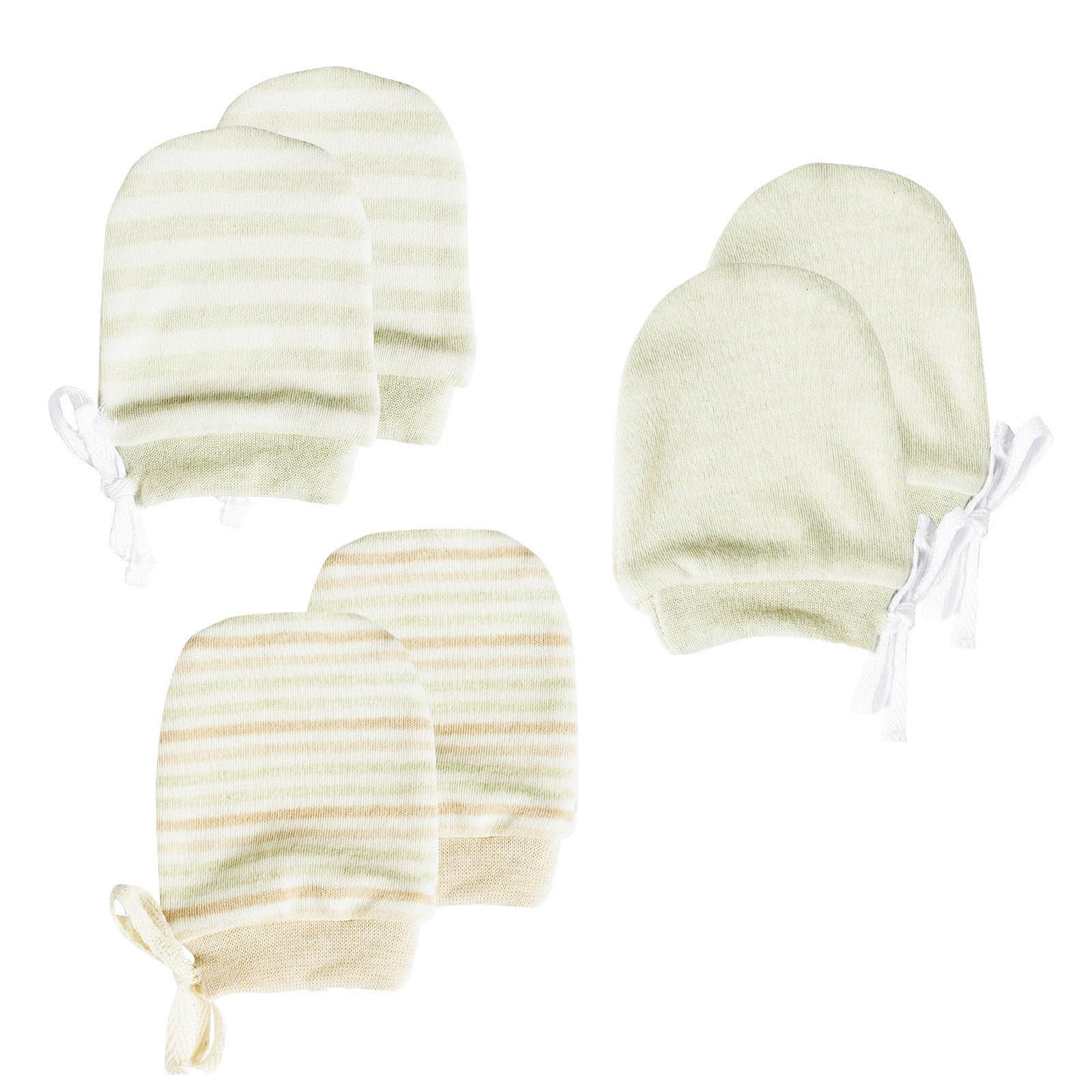 

MOMSMENU Adjustable Baby Mittens for Made of Organic Cotton with Long Straps for Easy Protects Against for Newborns to 12 Months Newborns, Wear, зелёный