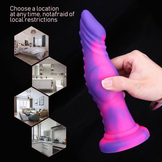 Simulation Penis Soft Comfortable Realistic Increase Climax Female Masturbator Dildo Sex Toy Adult Products