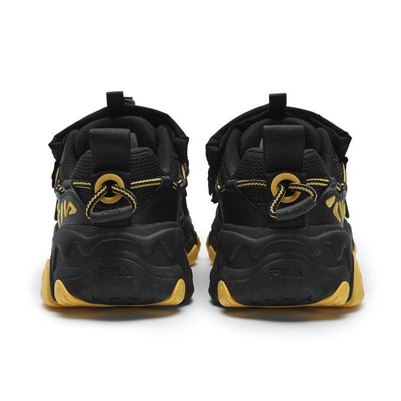 New HUANGJINGYU X FILA FLUID 5 Low Top Casual Shoes Men's Black F12M442128FBK