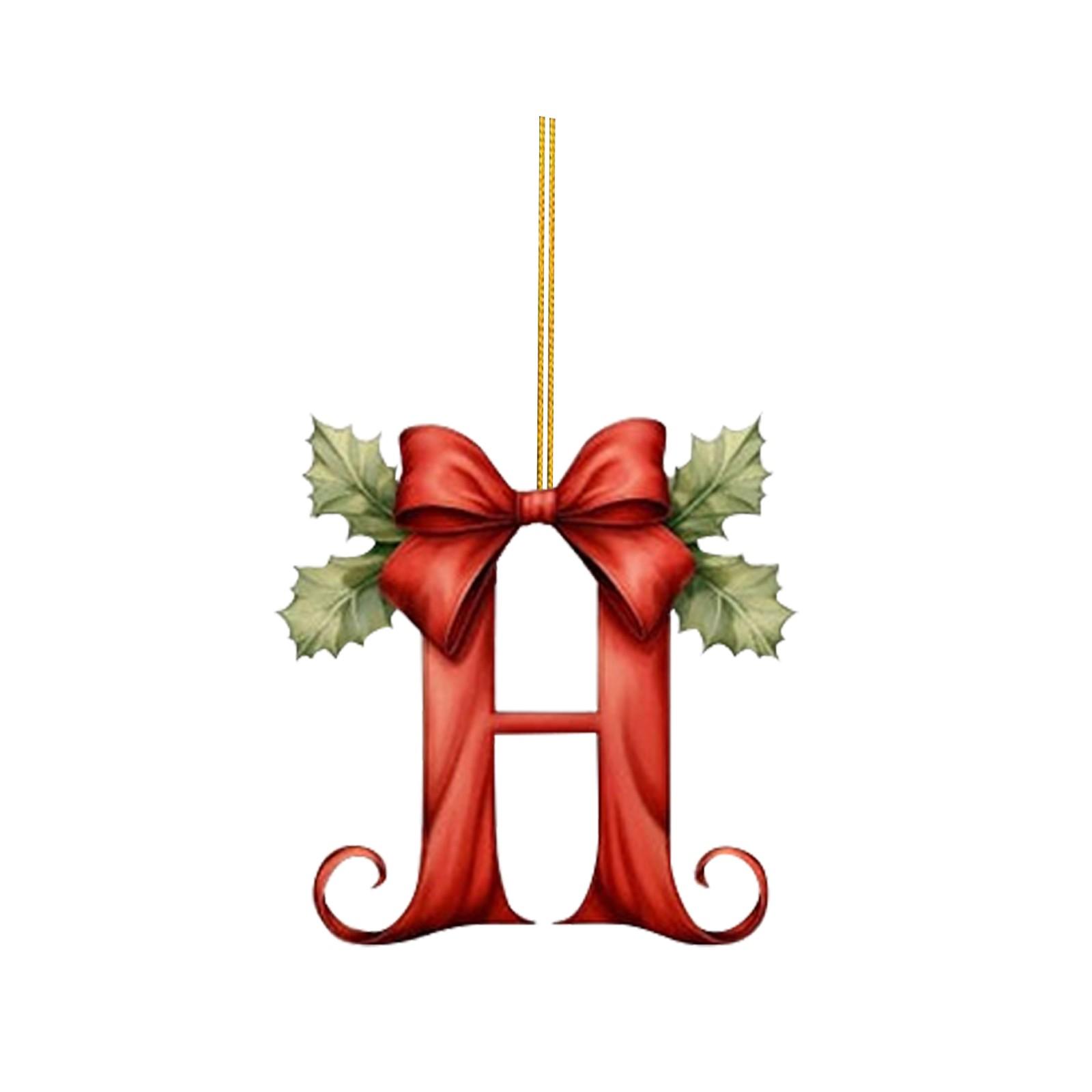 

26 букв,Рождество,Украшения,Акрил,1 One Size