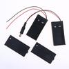 Black 9V Battery Box With Cover And ON/OFF Switch With Cable And DC Head Replacement 9V Battery Case DIY Accessories