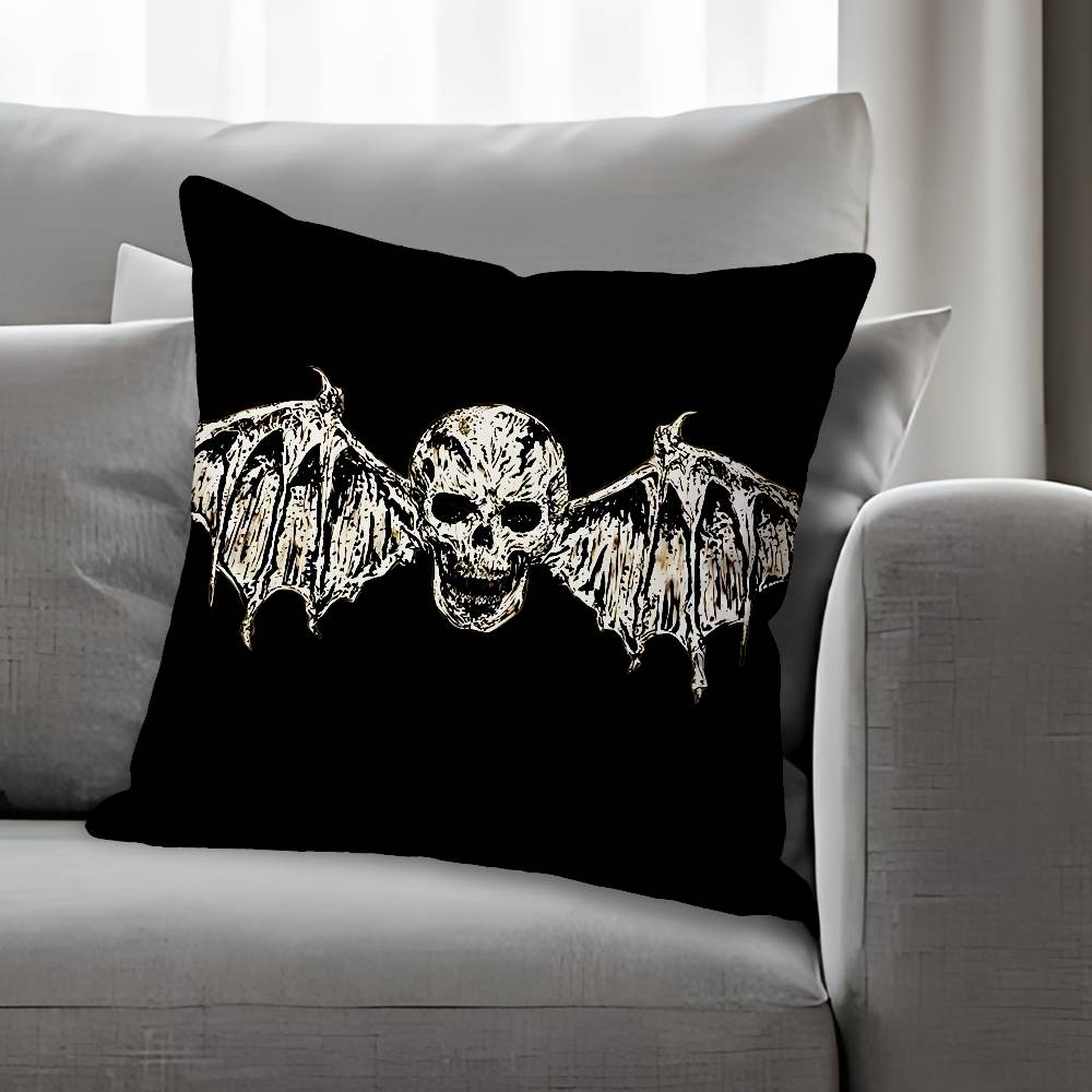 A-Avenged S-Sevenfold Various Sizes Square Pillow Case For Car Home Bedchamber Decor Custom Valentine gift