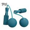 Indoor Fitness Equipment 1 Pair Cordless Jump Rope with Weighted Balls, Ropeless Skipping for Fat Burning Weight Loss, Anti-slip Handle Men