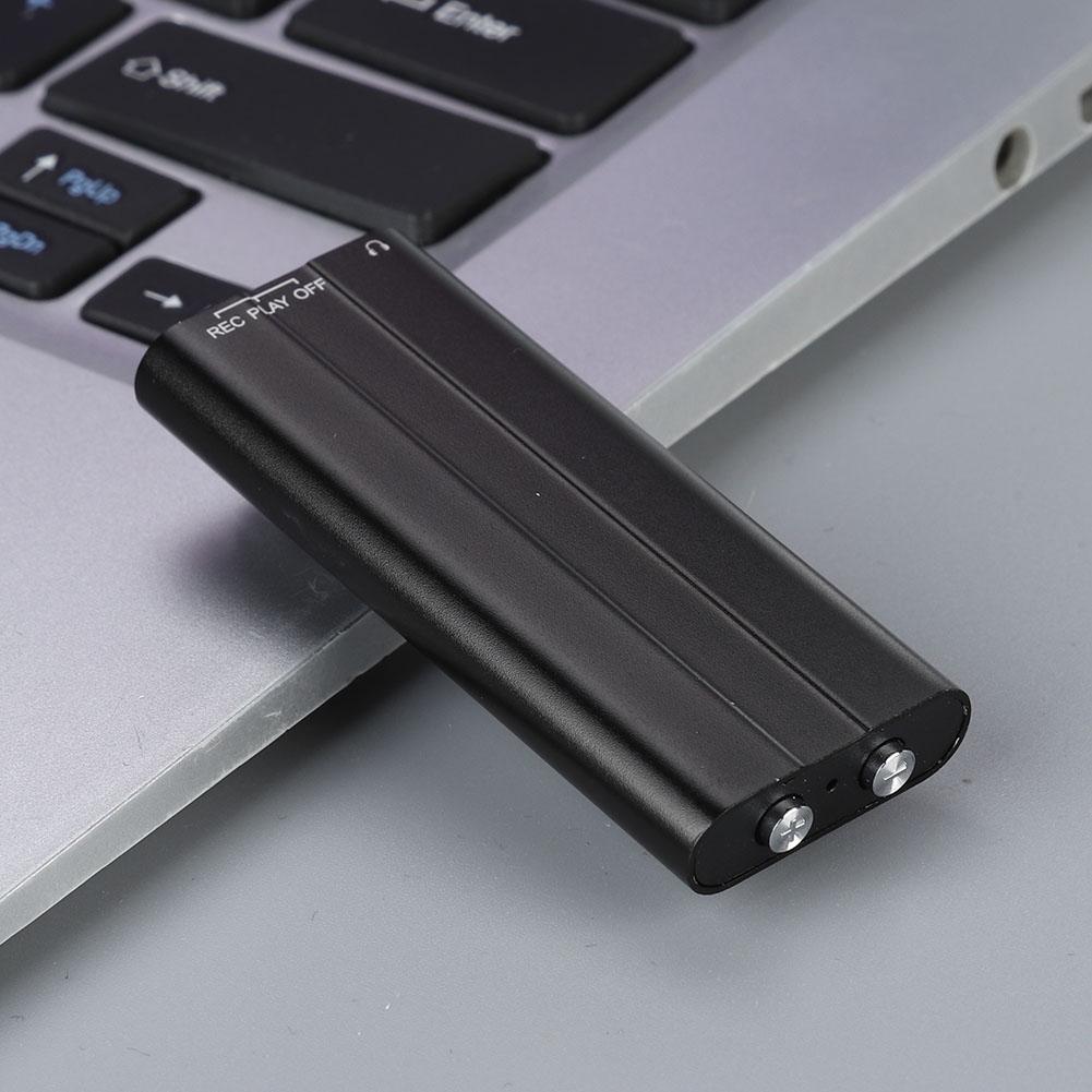 Profesional 8 GB Mini Voice Recorder Pen with Clip Continuous 20‑hour 192Kbps Recorder