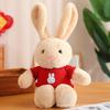 2023 Year of the Rabbit Red Plush Toy - Rabbit Mascot Doll & Gift