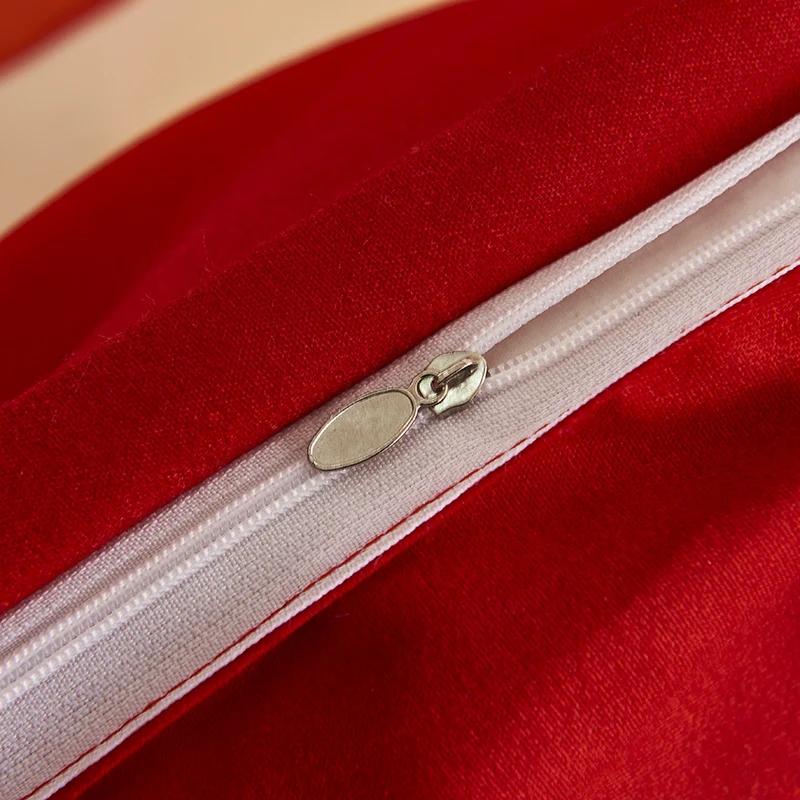 Single Duvet Cover Printed Red Quilt Cover Thickened Plant-cashmere Cartoon Multicolored Bed Cover 220x240 Double Bedding
