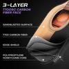 Luzz T700 Carbon Fiber Pickleball Paddles Sandblasted Surface USAP Approved Pickle Ball Rackets for All Skill Level