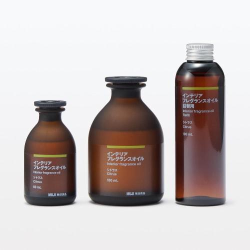 MUJI Interior Fragrance Oil Refill Citrus 180ml 12814474
