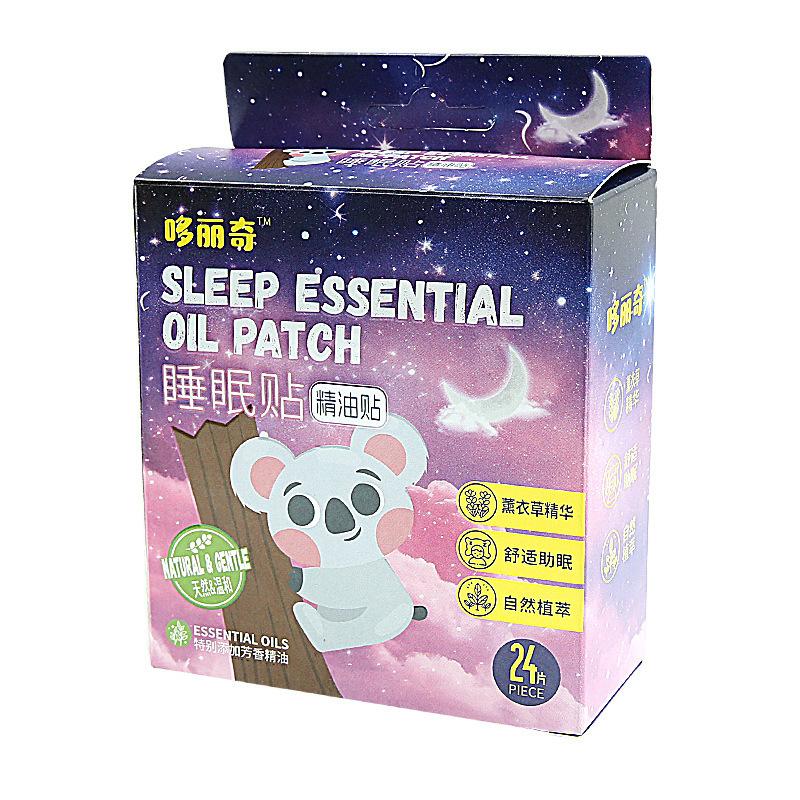 

Наклейка для сна Эфирное масло Наклейка Спокойной ночи Лаванда Бытовая Подушка Одежда Наклейка для сна Портативная Самоклеящаяся Наклейка для сна Blue (24 stickers/box) синий