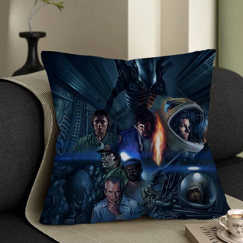 Classic A-AlienS Movie Pillow Anime Pillow Sofa Bed Head Pillow Cover Cushion Cover 45x45 Cm Fashion