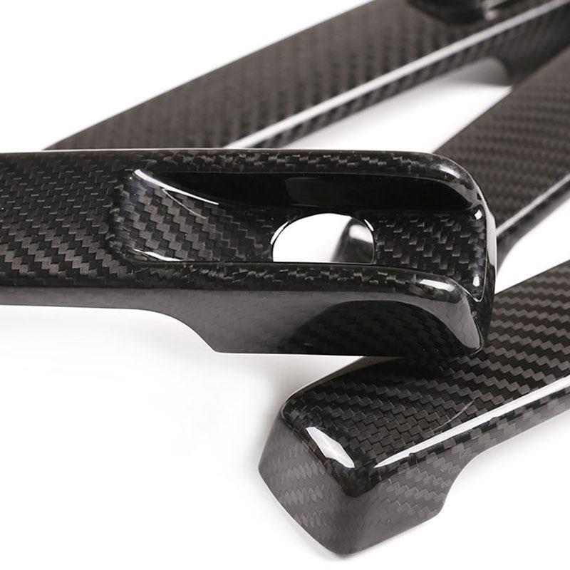 For Mercedes Benz G Class W463 W464 G65 G55 G63 G500 G550 ABS Carbon Fiber Style Car Accessories Exterior Door Handle Cover Trim