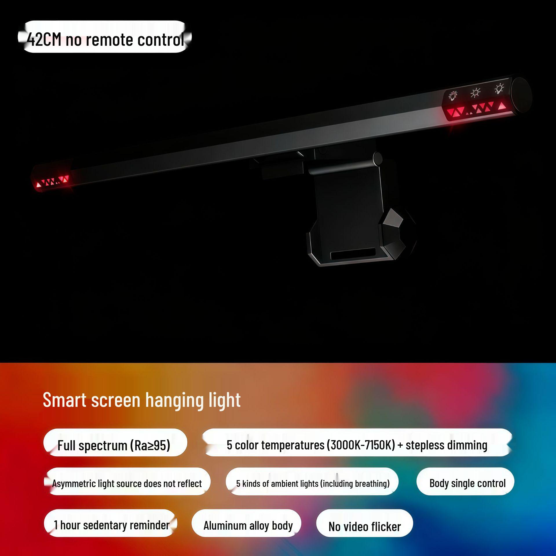 

Full Spectrum LED Desk Lamp with Anti-Glare, Ra95 High Color Rendering, and Eye Protection 5W