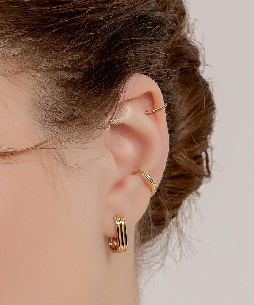 Mcel 14K Noma Simple Ear Cuff