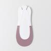 Female Summer Thin Shallow Mouth Non Slip with Half Palm Invisible Suspender Boat Socks
