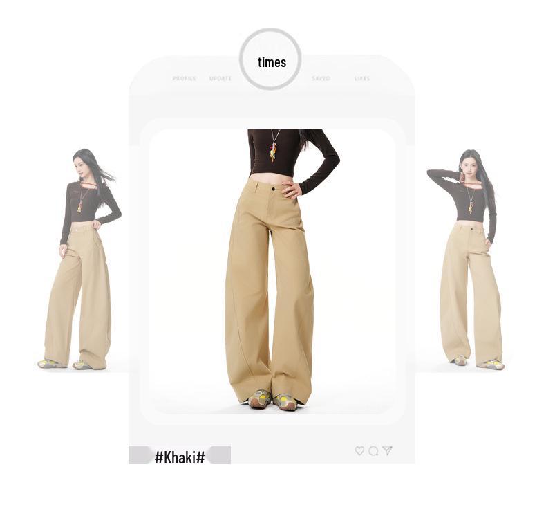 2026 Spring Scythe Pants: Slimming, Loose Wide-Leg, Versatile & Casual for Women