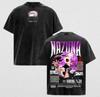Call of the Night Manga T-shirt Retrò Nanakusa Nazuna T-shirt Lavata Vintage Abbigliamento Uomo Donna T-shirt di Cotone Oversize Streetwear