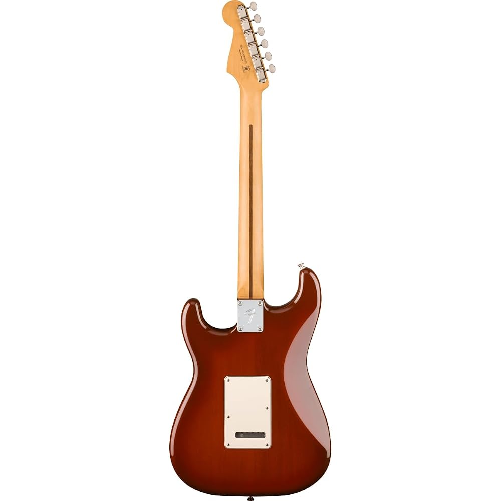 Fender Electric Guitar Player II Stratocaster®, Maple Fingerboard, Transparent Mocha Burst with S...
