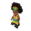 14inch Black Doll African Baby Doll Innovative Changeable Clothes Calming Toy for Children