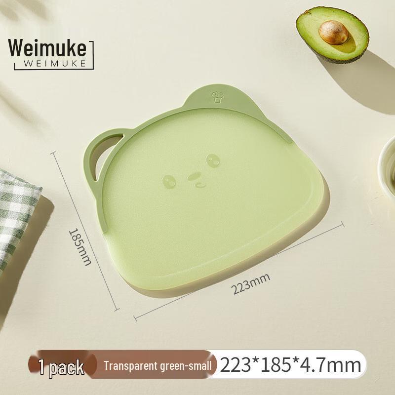 Двусторонняя прозрачная классифицированная разделочная доска Weimuke Duxiong Small