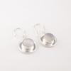 Selenite Gemstone 925 Solid Silver Jewelry Earrings 1.40" For Mother's Day Gift EE-4-50