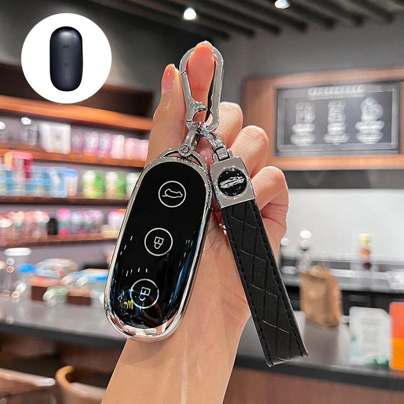 TPU Key Case for Li Auto L6 L7 L8 L9 Mega One, Full Protection Key Cover
