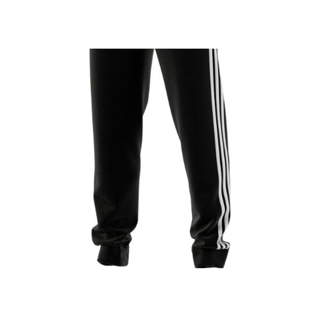Adidas Logo Retro Sportliche Hose mit Streifenbündchen Herren Unterteile Schwarz EJ9317