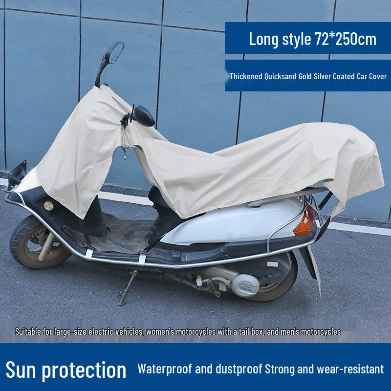 Electric Moped and Bicycle Rain & Sun Cover