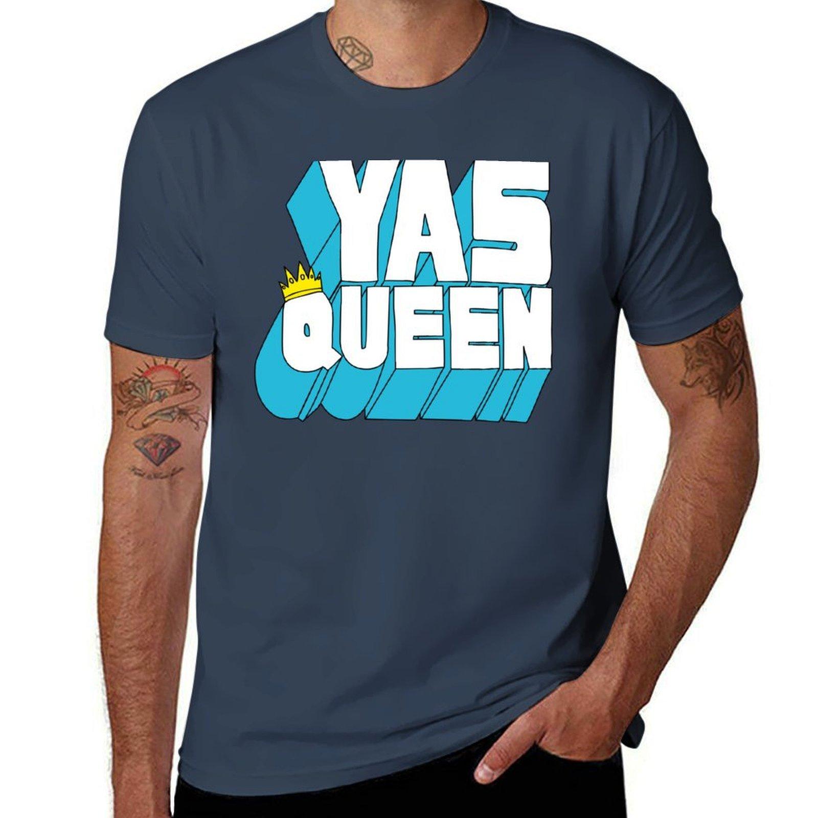 Yas Queen Tshirt Classic Basic Casual Tshirt S